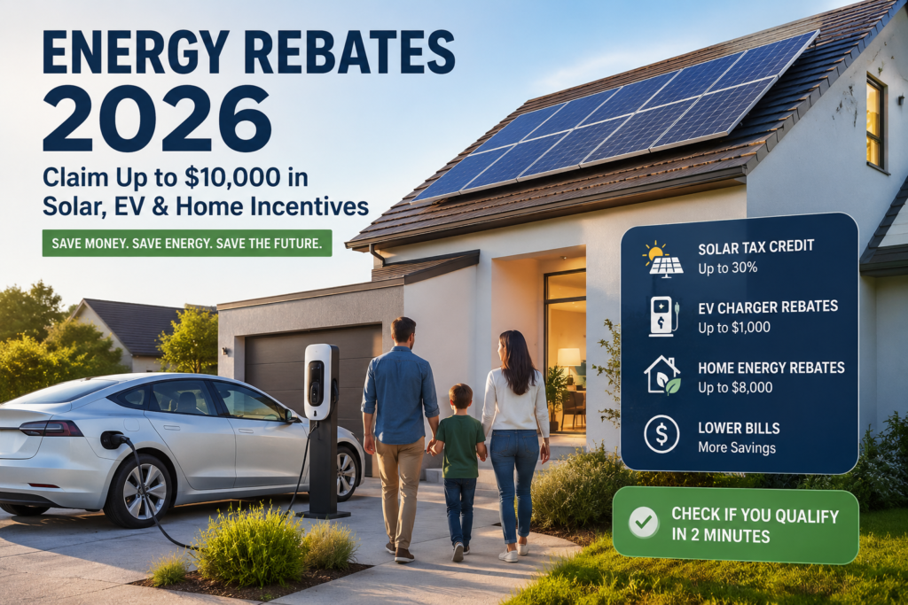 Solar panels and modern energy-efficient home upgrades in the United States