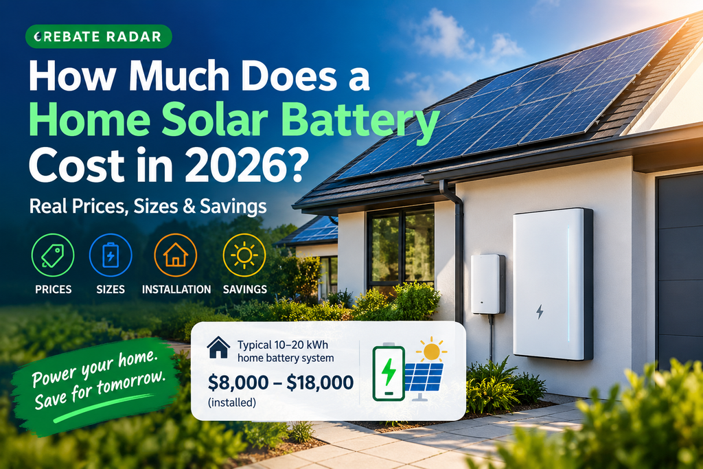 How Much Does a Home Solar Battery Cost in 2026? Real Prices, Sizes & Savings 1 119677